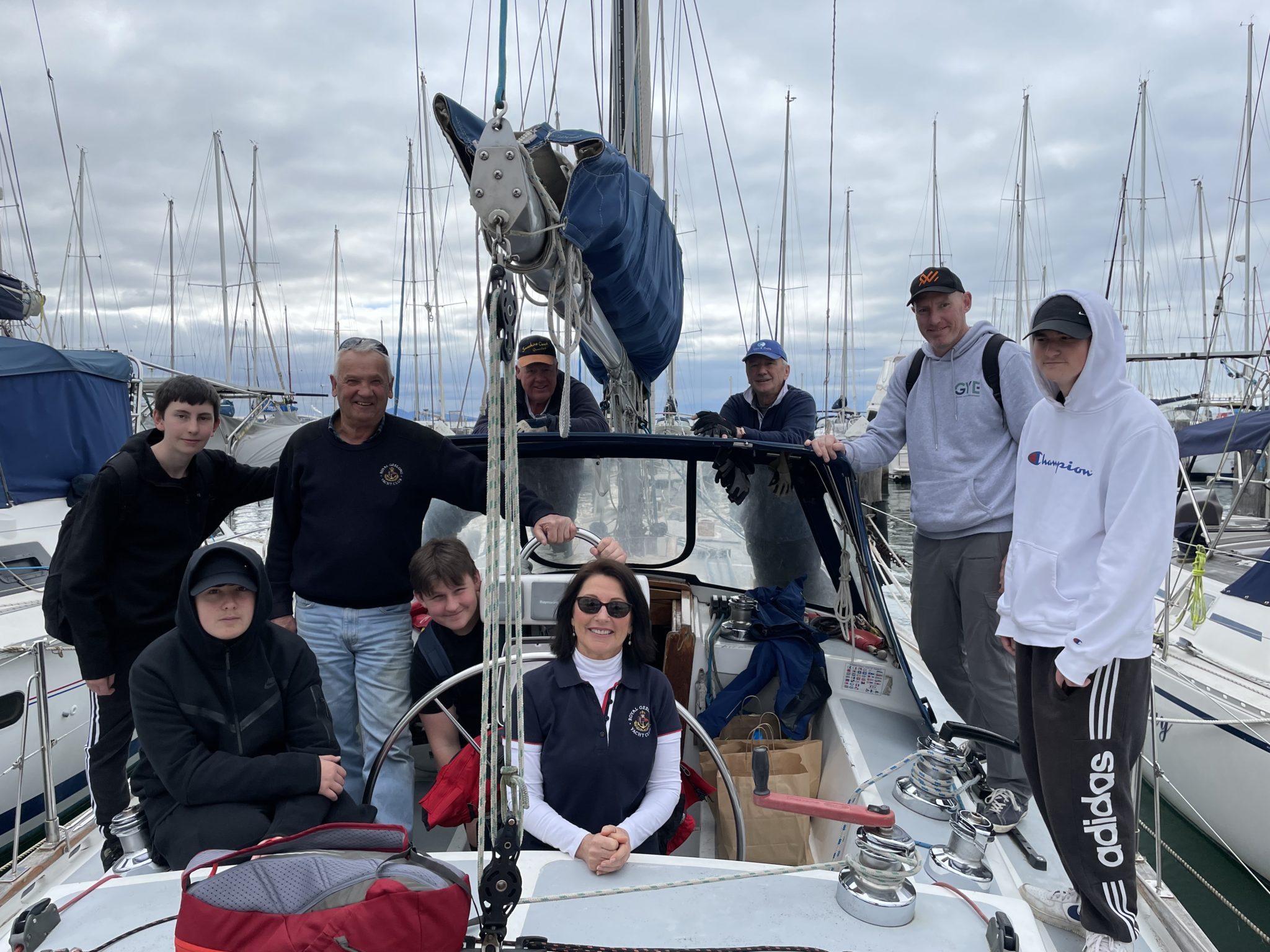 RGYC welcomes back Geelong Youth Engagement - Royal Geelong Yacht Club